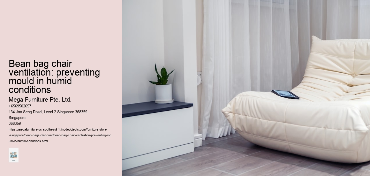 Bean bag chair ventilation: preventing mould in humid conditions