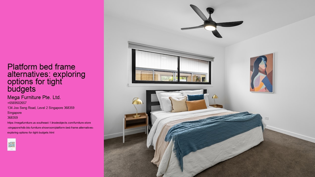 Platform bed frame alternatives: exploring options for tight budgets