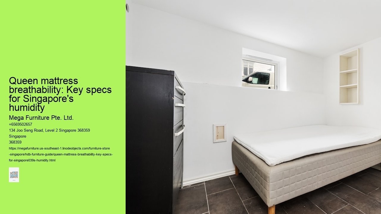 Queen mattress breathability: Key specs for Singapore's humidity