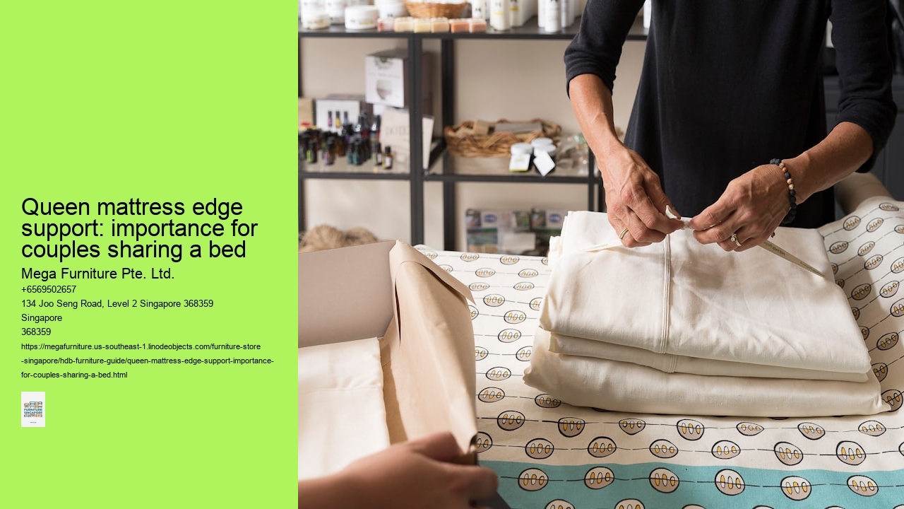 Queen mattress edge support: importance for couples sharing a bed
