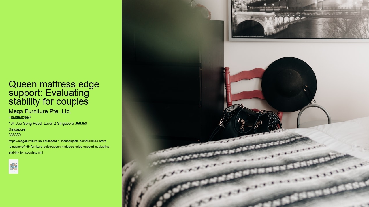 Queen mattress edge support: Evaluating stability for couples