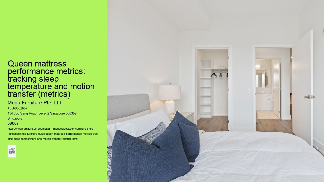 Queen mattress performance metrics: tracking sleep temperature and motion transfer (metrics)