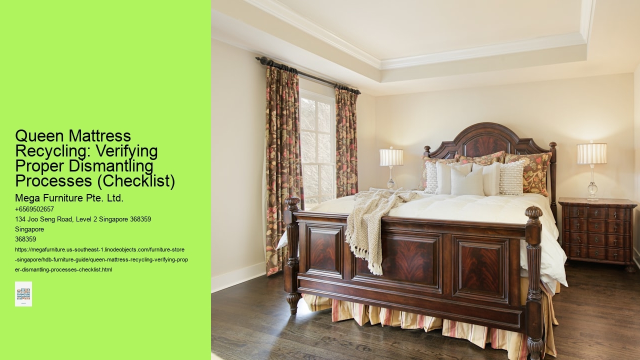 Queen Mattress Recycling: Verifying Proper Dismantling Processes (Checklist)