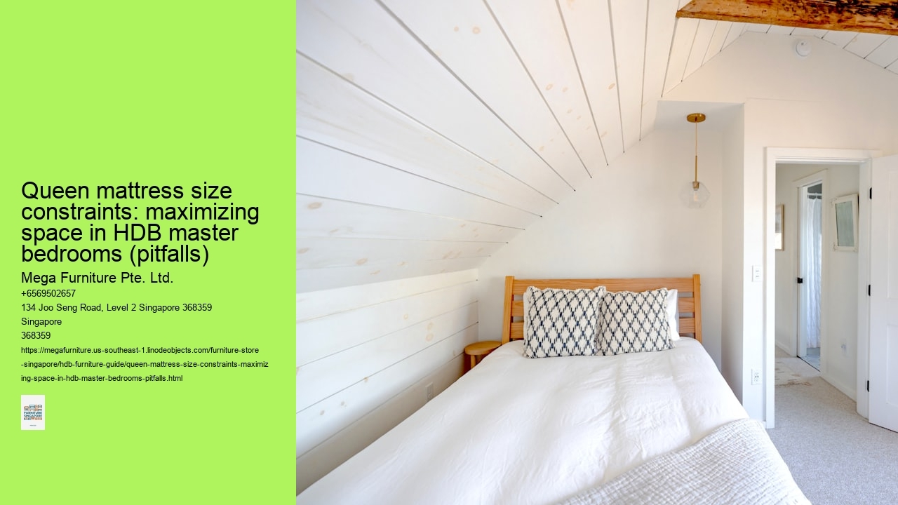 Queen mattress size constraints: maximizing space in HDB master bedrooms (pitfalls)