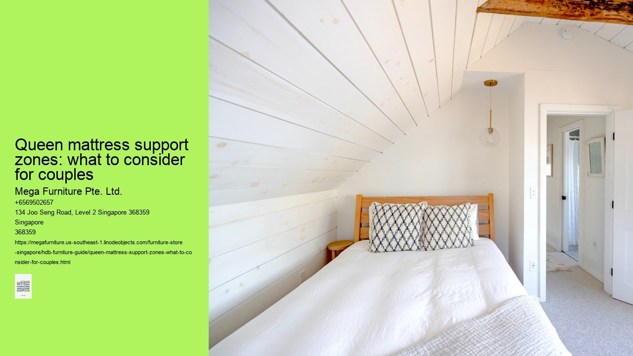 Queen mattress support zones: what to consider for couples