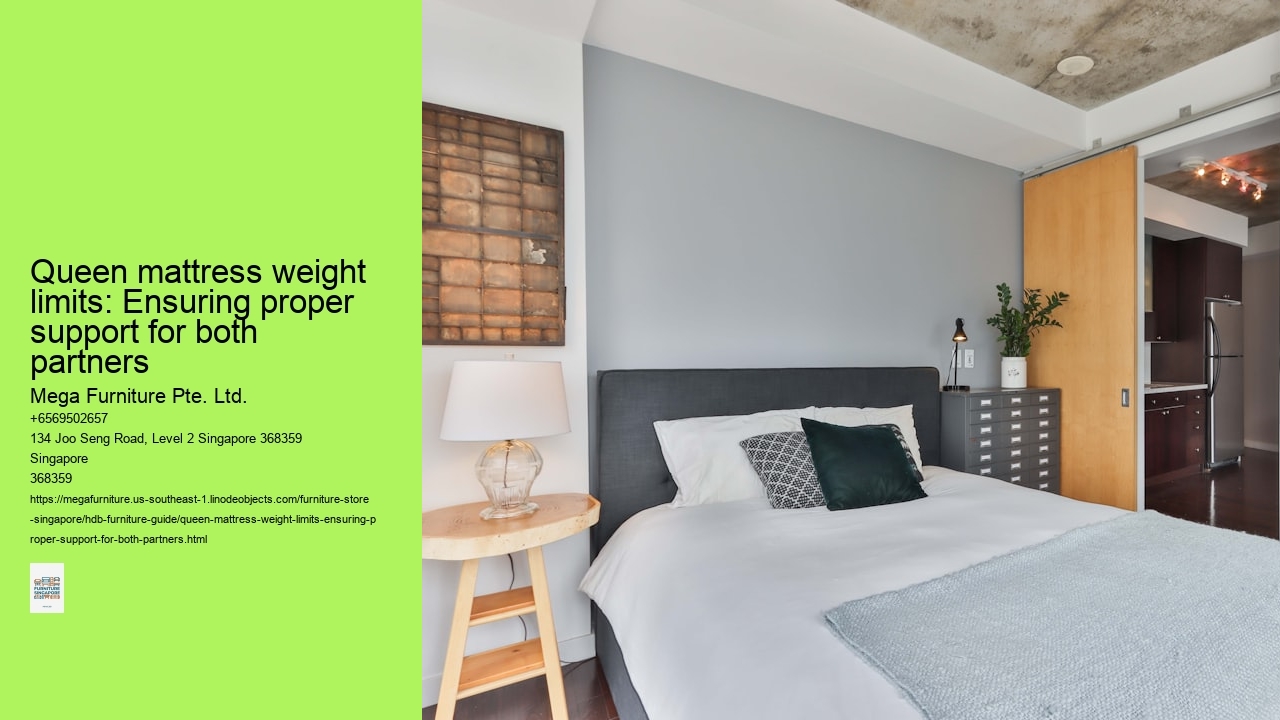 Queen mattress weight limits: Ensuring proper support for both partners