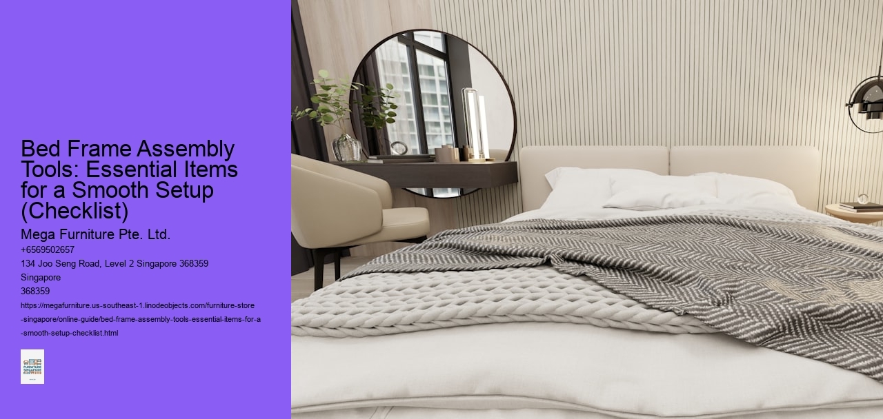 Bed Frame Assembly Tools: Essential Items for a Smooth Setup (Checklist)