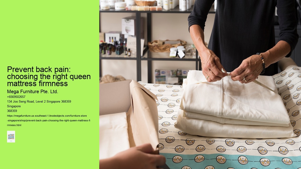 Prevent back pain: choosing the right queen mattress firmness