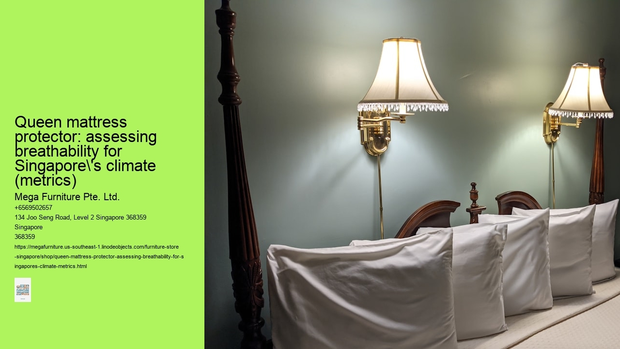 Queen mattress protector: assessing breathability for Singapore's climate (metrics)