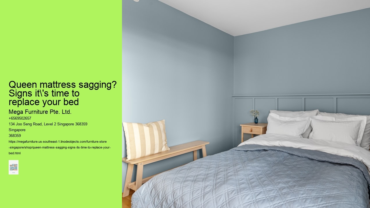 Queen mattress sagging? Signs it's time to replace your bed