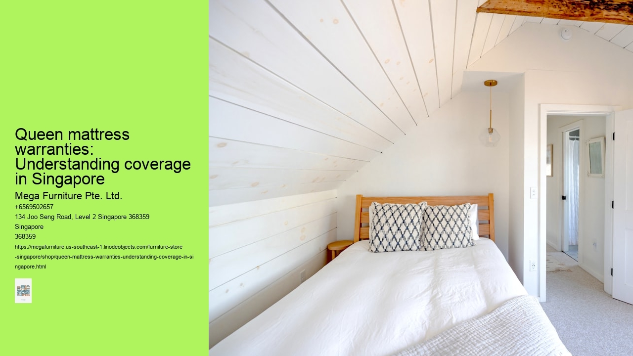 Queen mattress warranties: Understanding coverage in Singapore